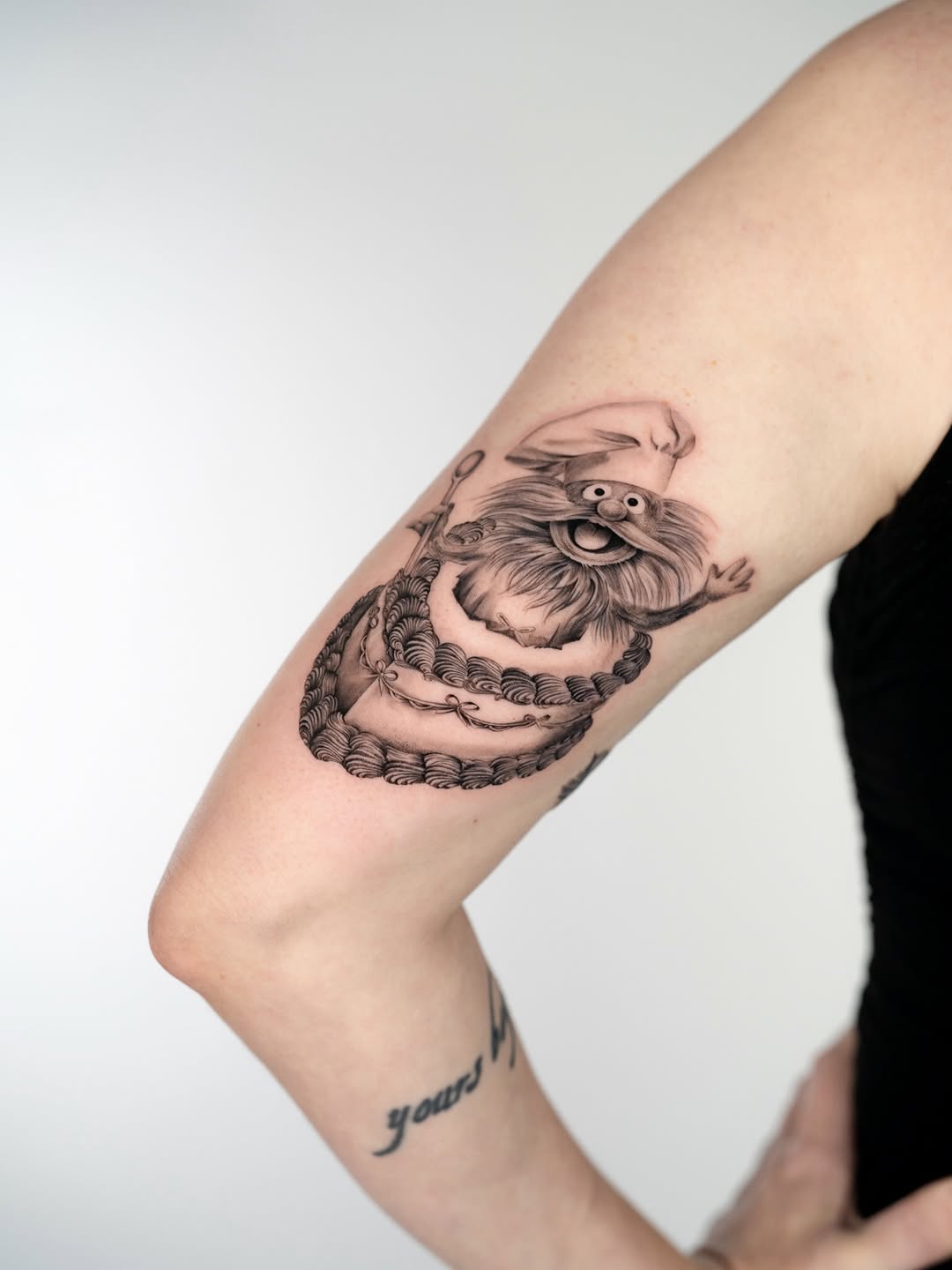 Tattoo by @dre.dayli โ realism, black_and_grey