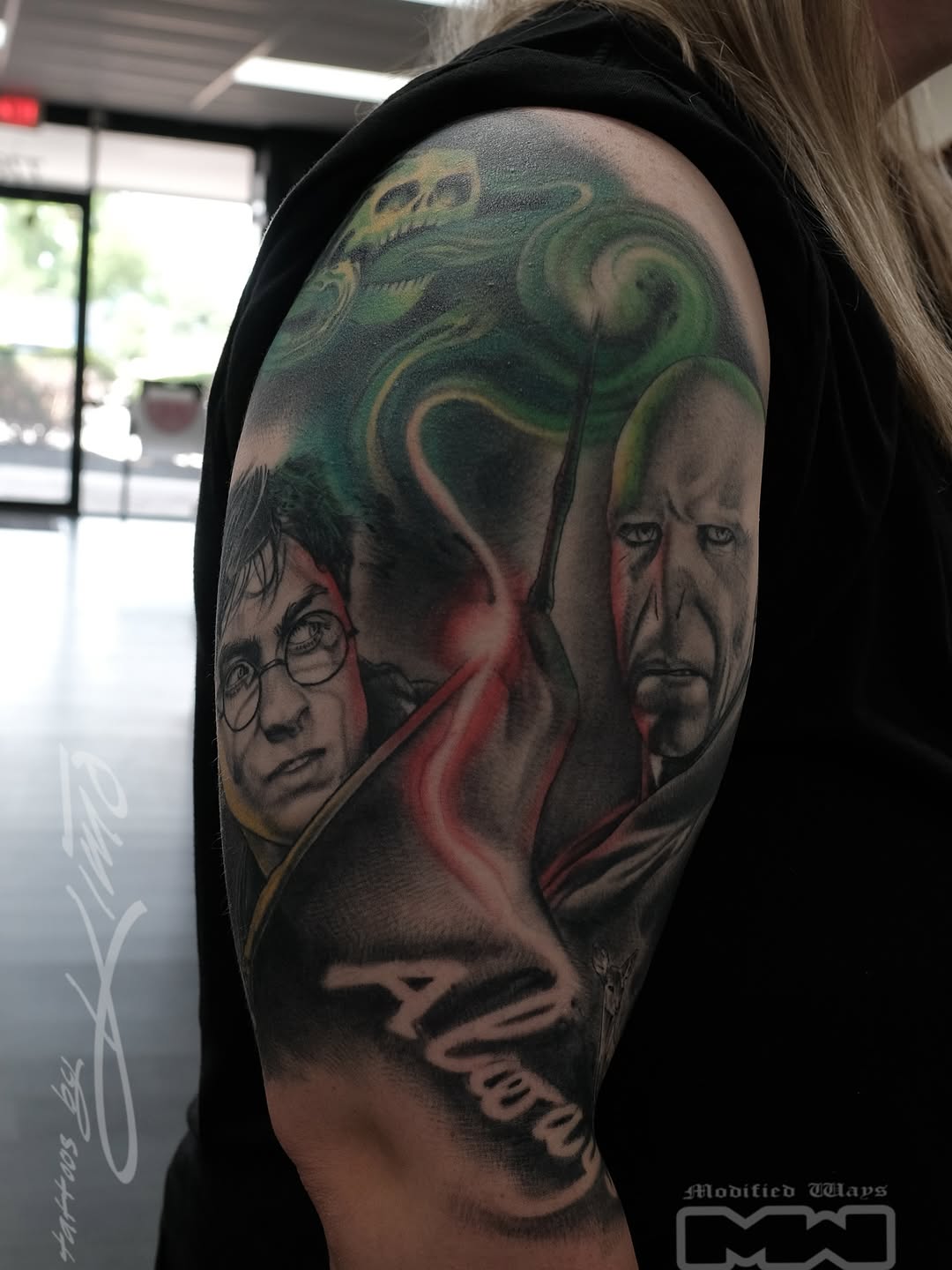 Tattoo by @tattoosbykimo โ realism, black_and_grey
