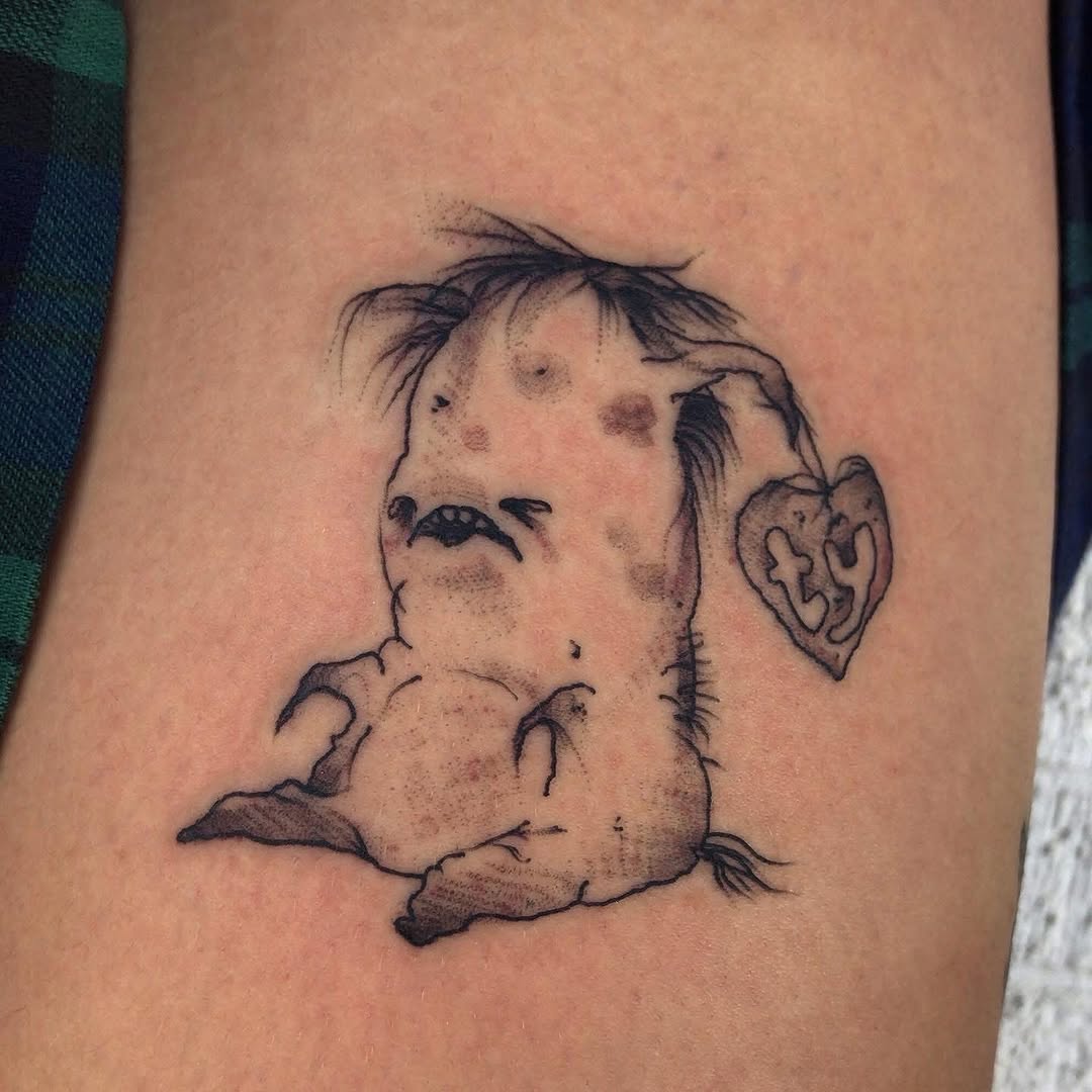 Tattoo by @swampzillla — illustrative, black_and_grey
