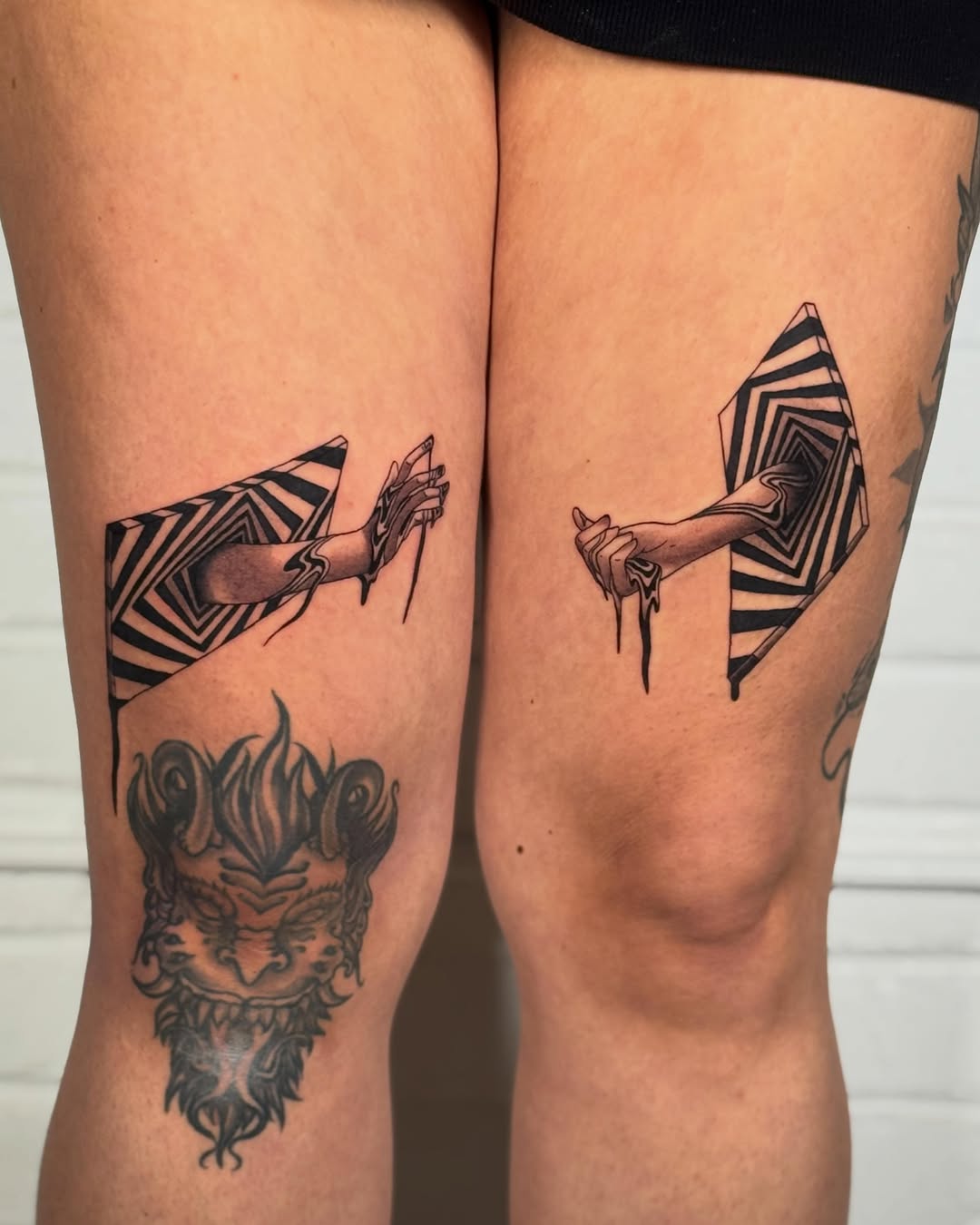 Tattoo by @erinblaney_tattoo β black_and_grey