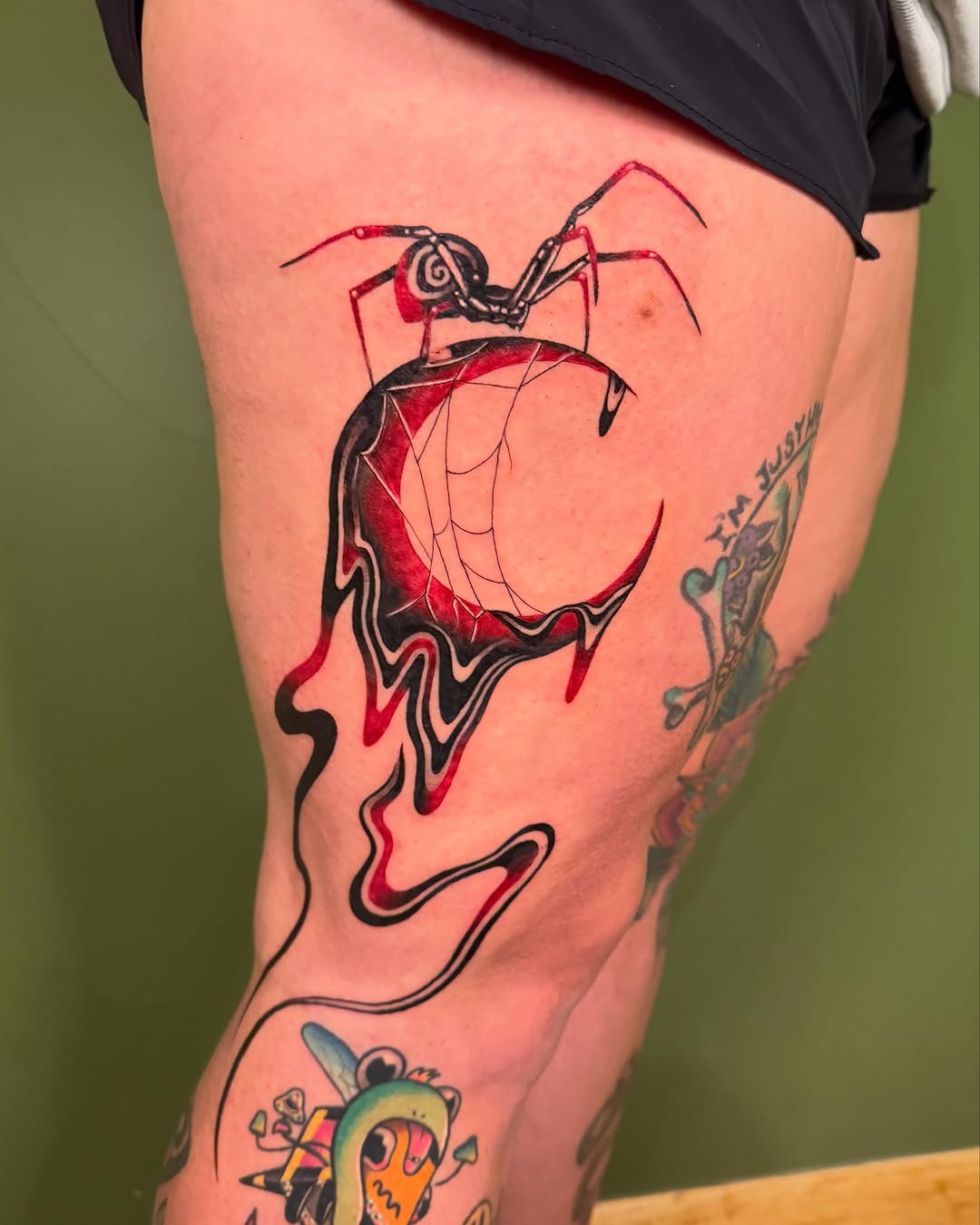 Tattoo by @erinblaney_tattoo β illustrative, blackwork