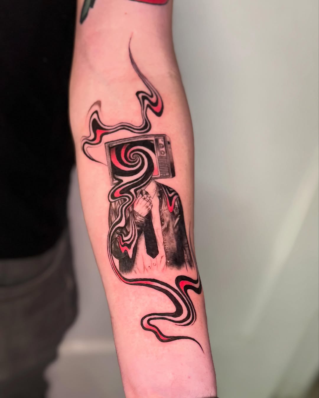 Tattoo by @erinblaney_tattoo β surrealism