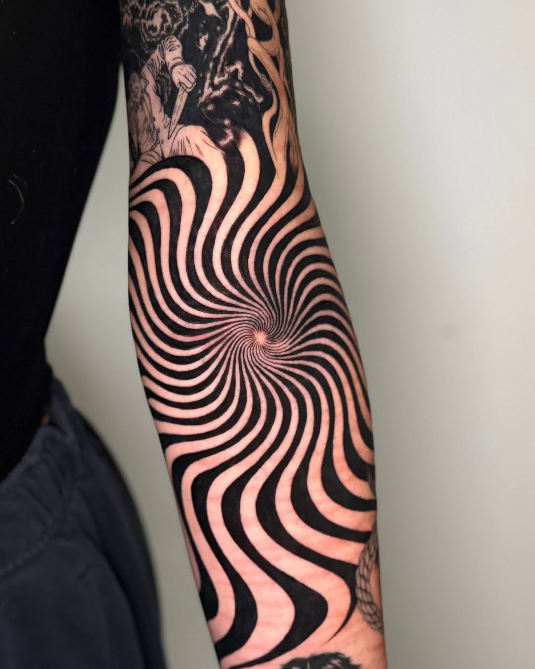 Tattoo by @erinblaney_tattoo β blackwork, illustrative