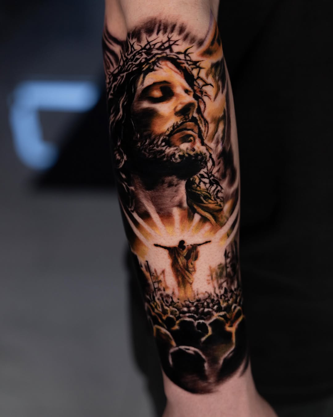 Tattoo by @keebs_sdt — realism, dark_realism