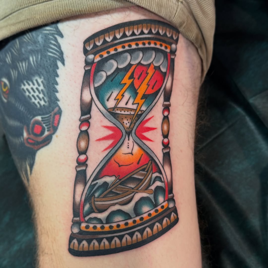 Tattoo by @scaley_j — american_traditional, illustrative