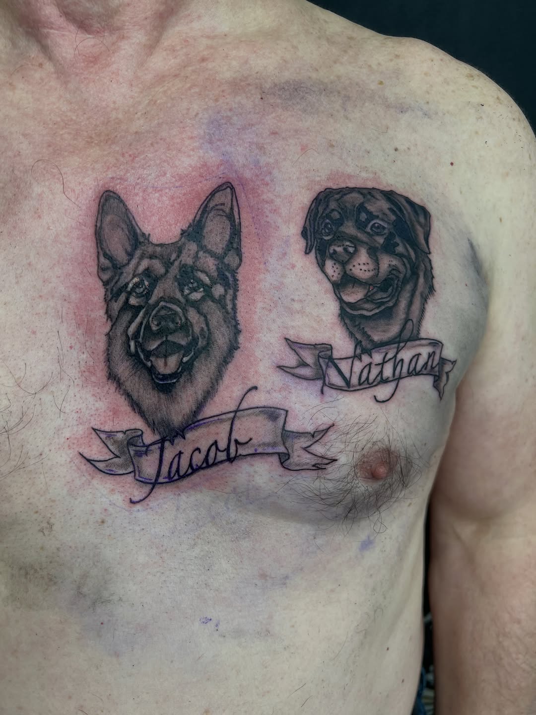 Tattoo by @conniewestgatetattoos — realism, lettering_script