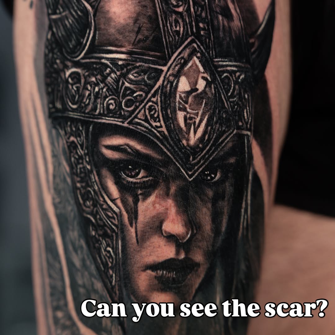 Tattoo by @keebs_sdt — realism, black_and_grey