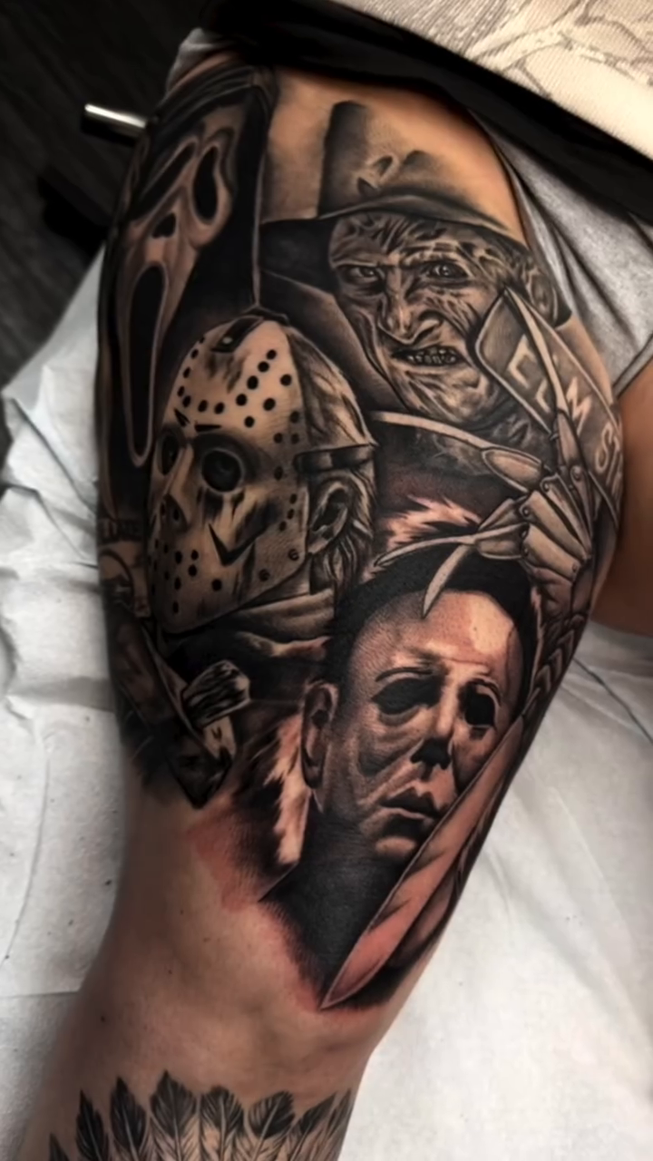 Tattoo by @brittanywelshtattoos — black_and_grey, realism