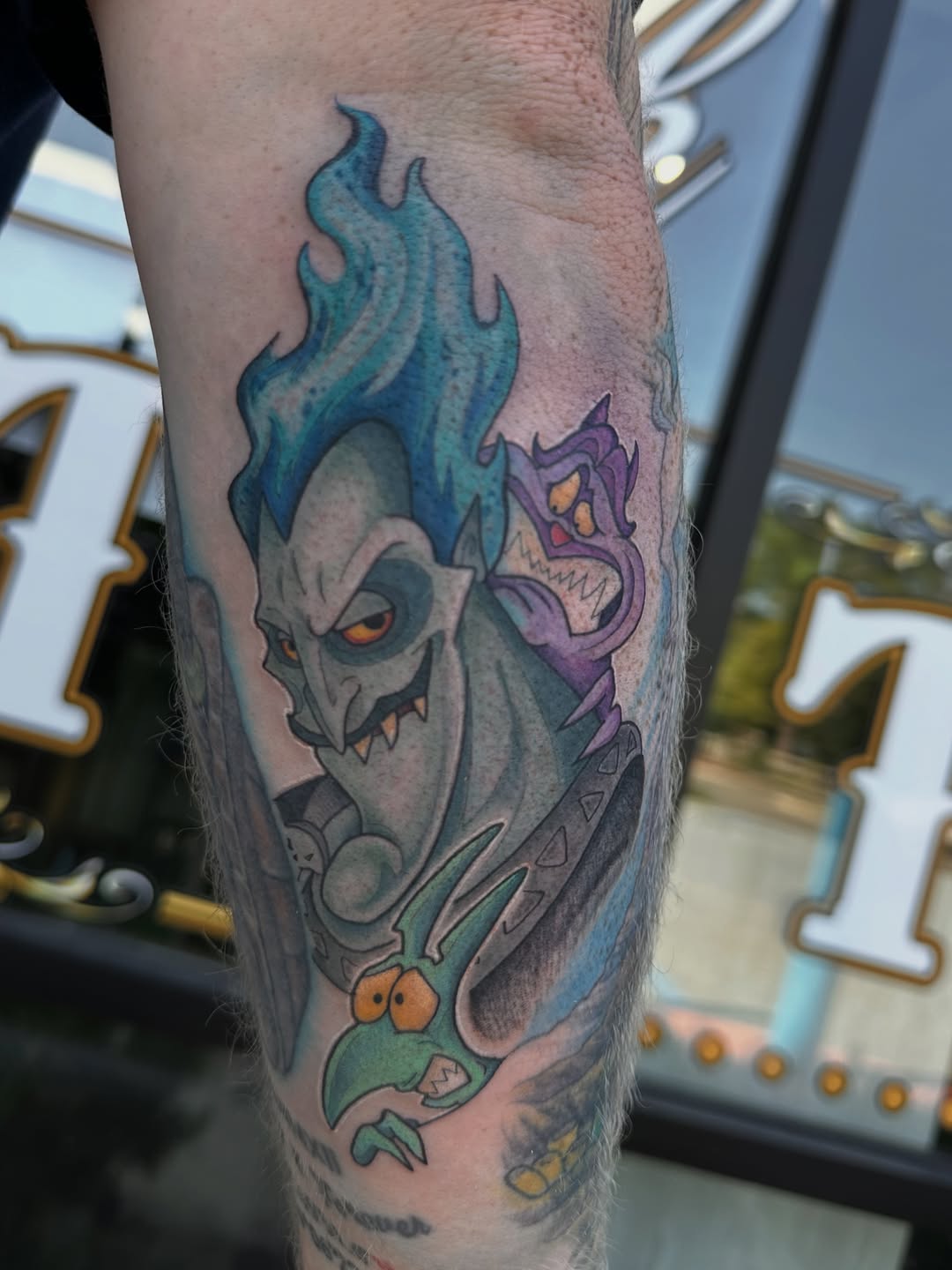 Tattoo by @nancyrose.art — anime