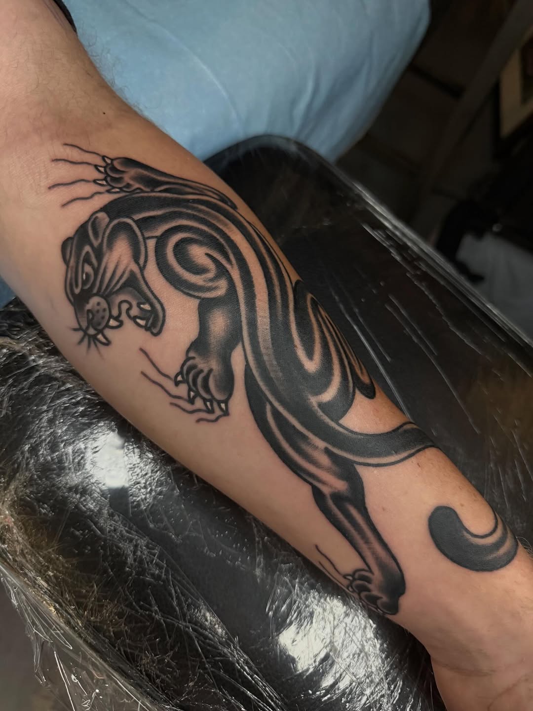Tattoo by @stephen.reaves.92 — blackwork, illustrative