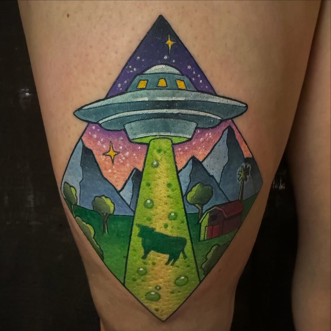 Tattoo by @taylormillstattoos — new_school