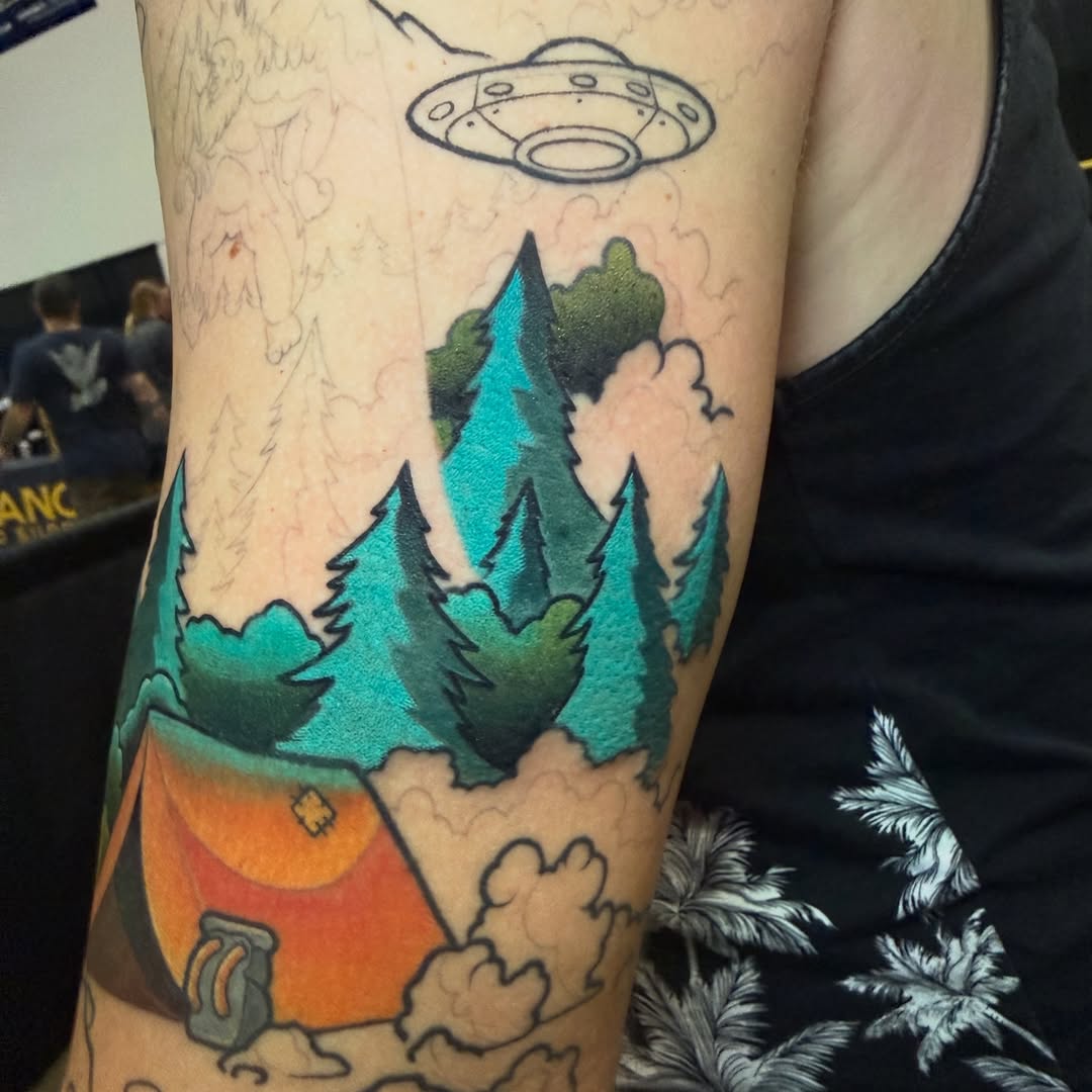 Tattoo by @taylormillstattoos — new_school