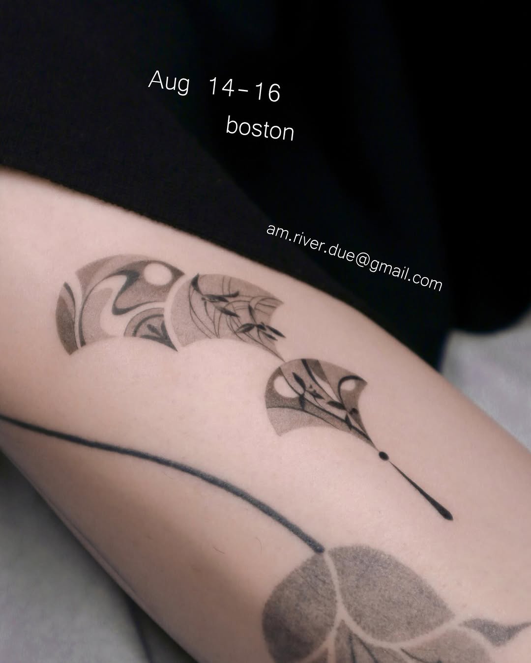 Tattoo by @rivdttt β illustrative, dotwork