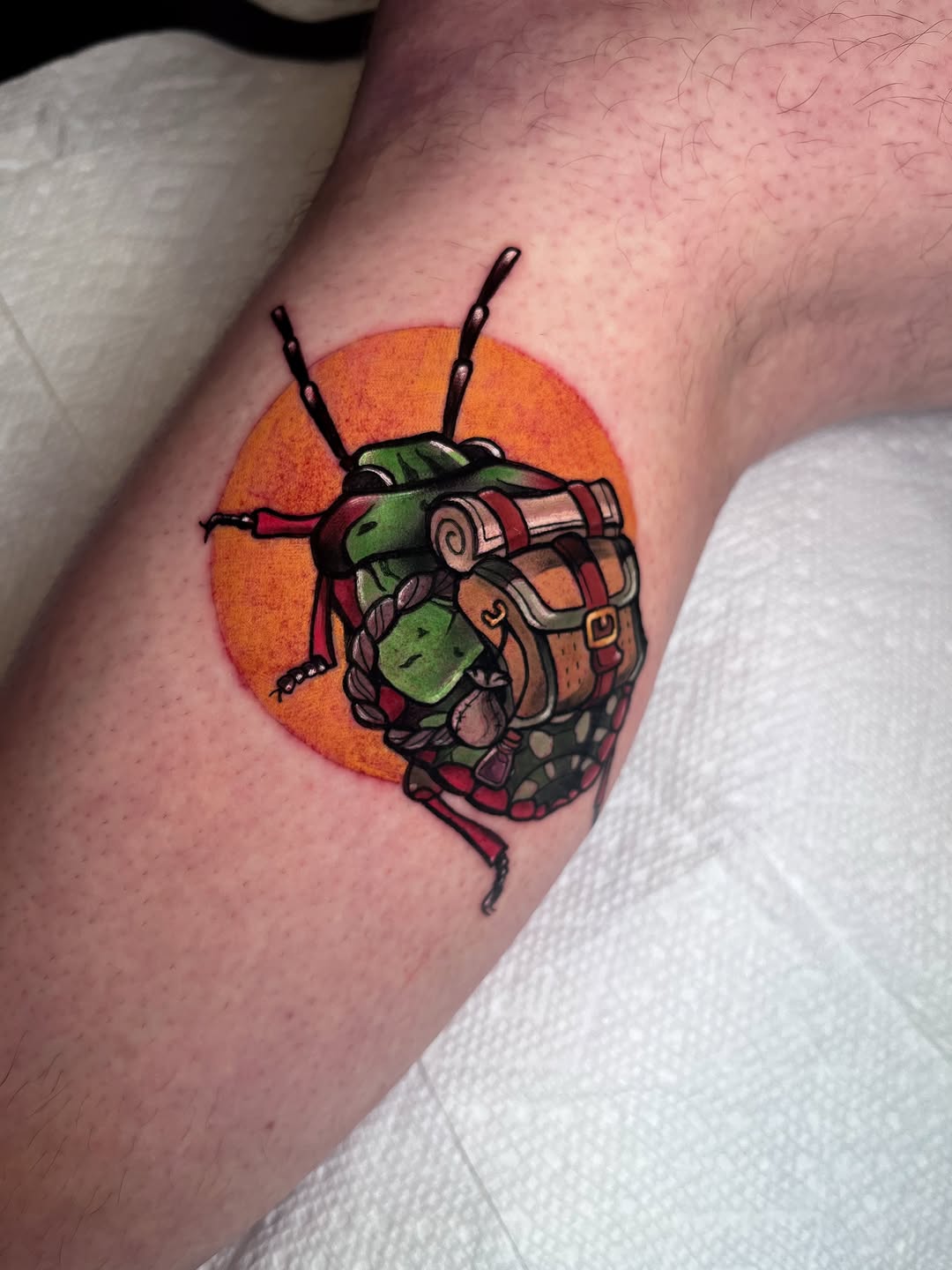 Tattoo by @beccalynntattoo — new_school