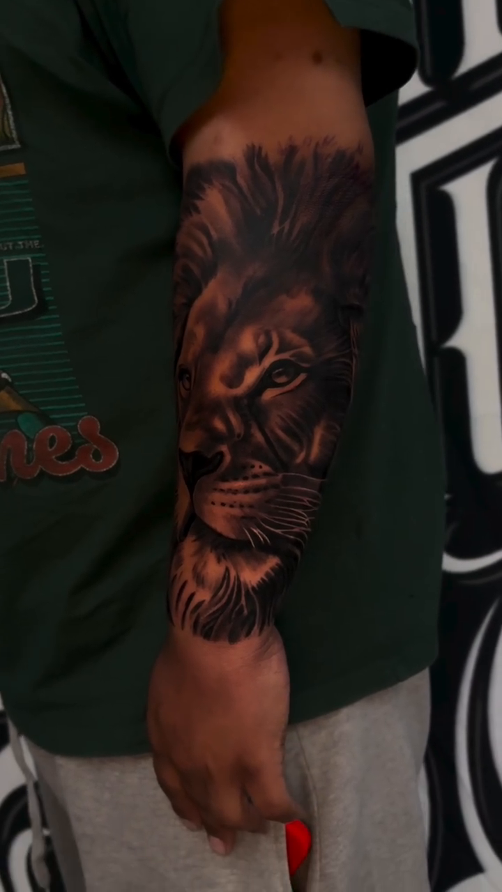 Tattoo by @deeloc_ink — realism, black_and_grey