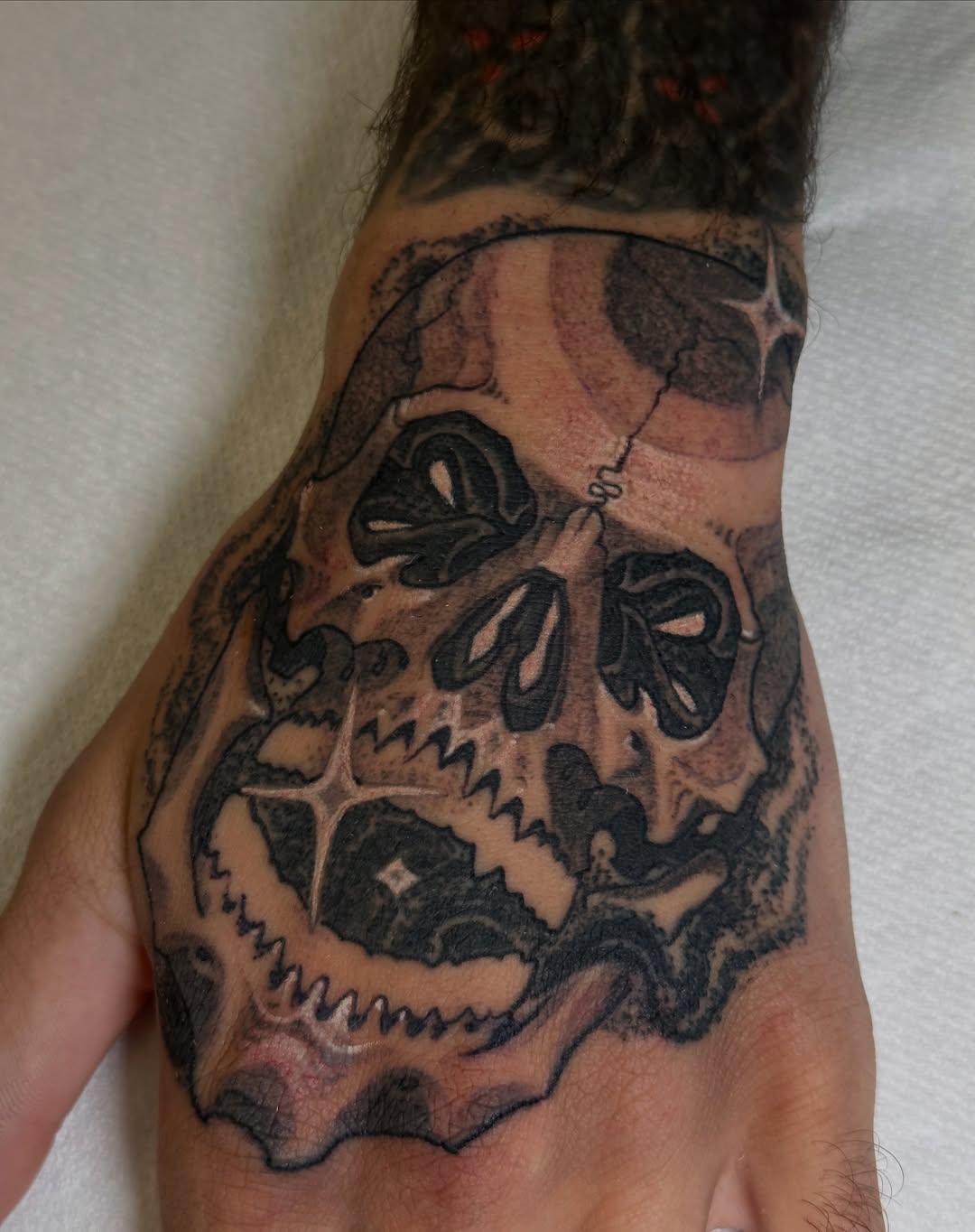 Tattoo by @tylerwhitlock10kwt — black_and_grey, dark_realism