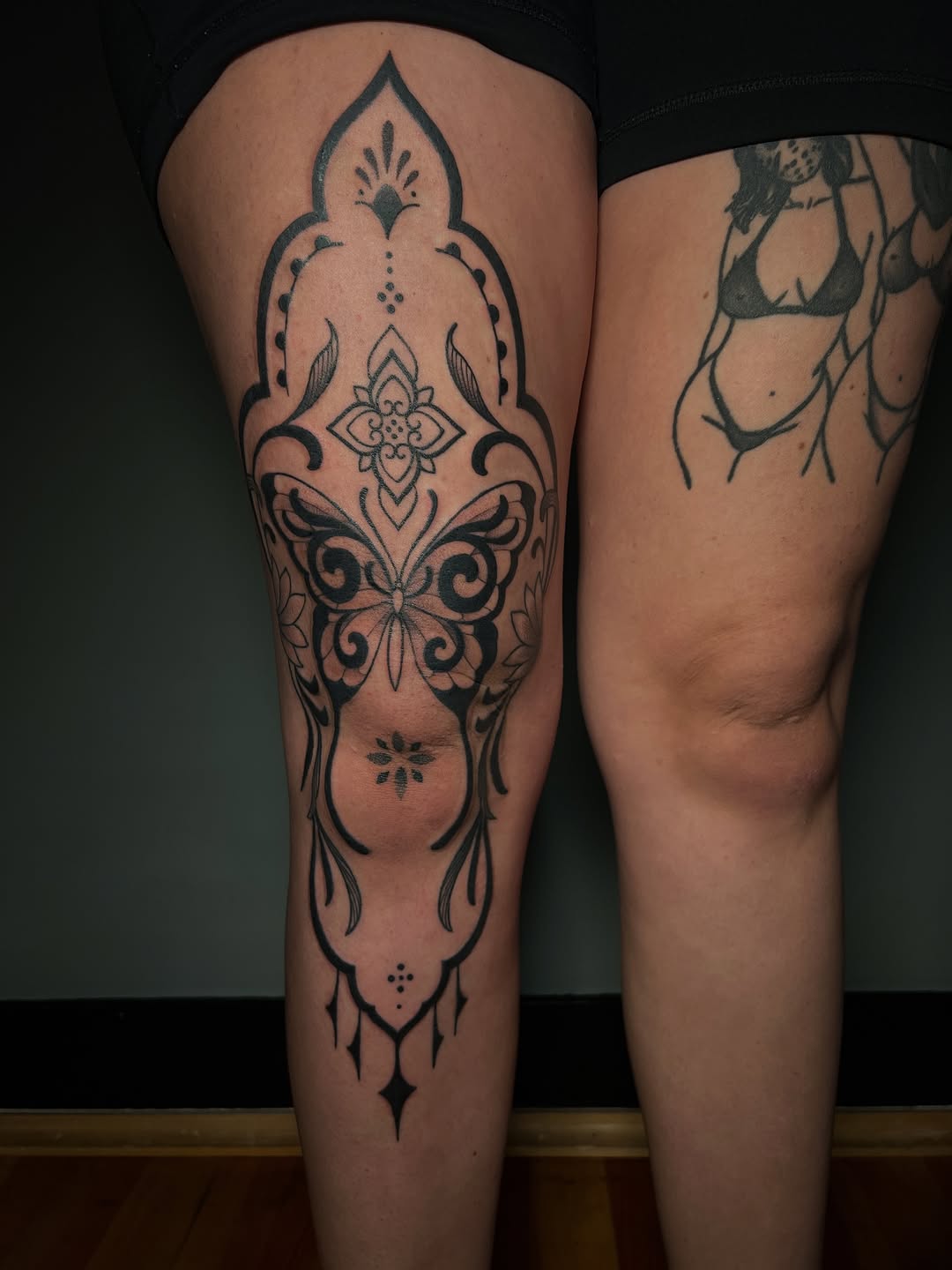 Tattoo by @maya.wild.art โ blackwork, ornamental