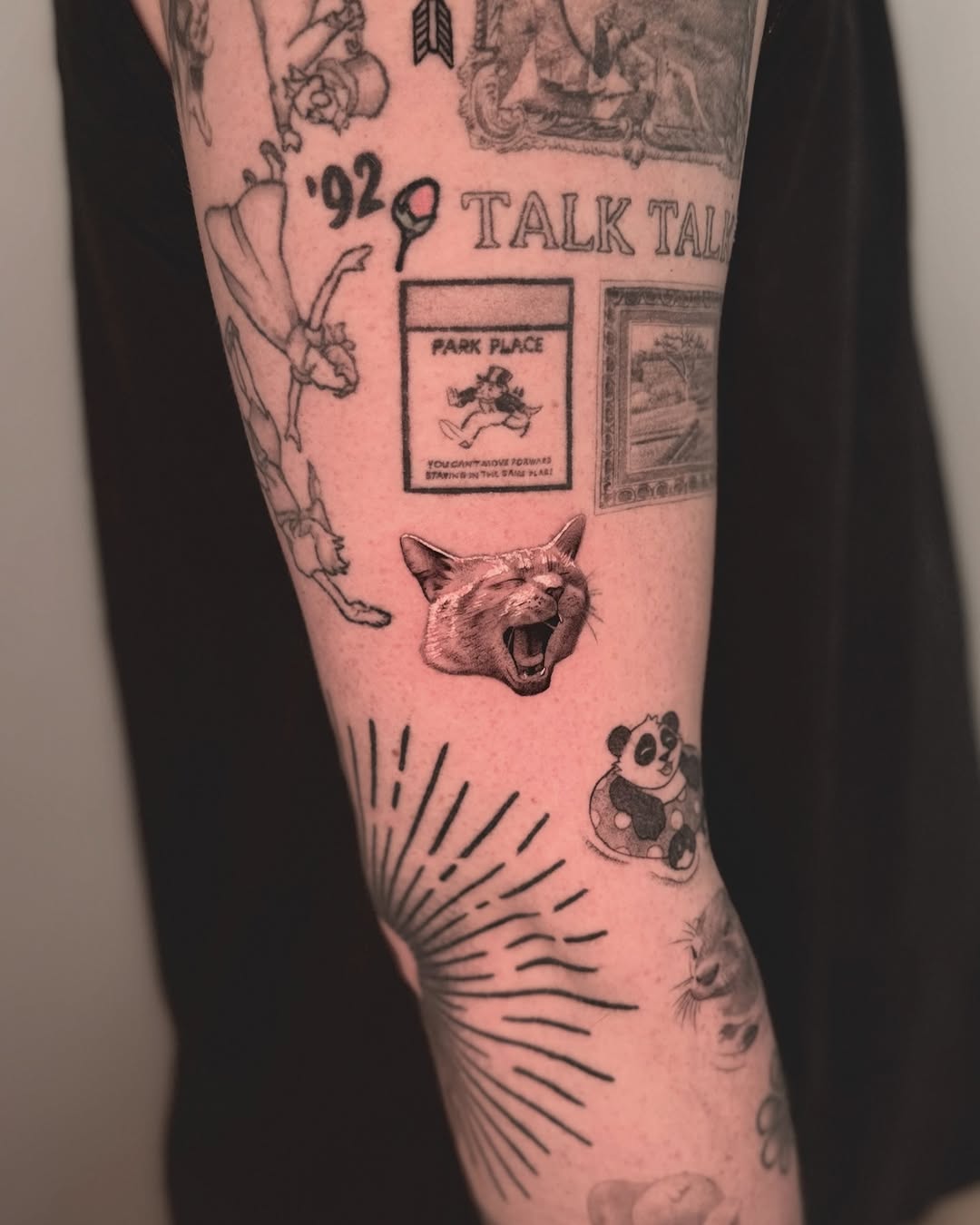 Tattoo by @fabezumi โ black_and_grey