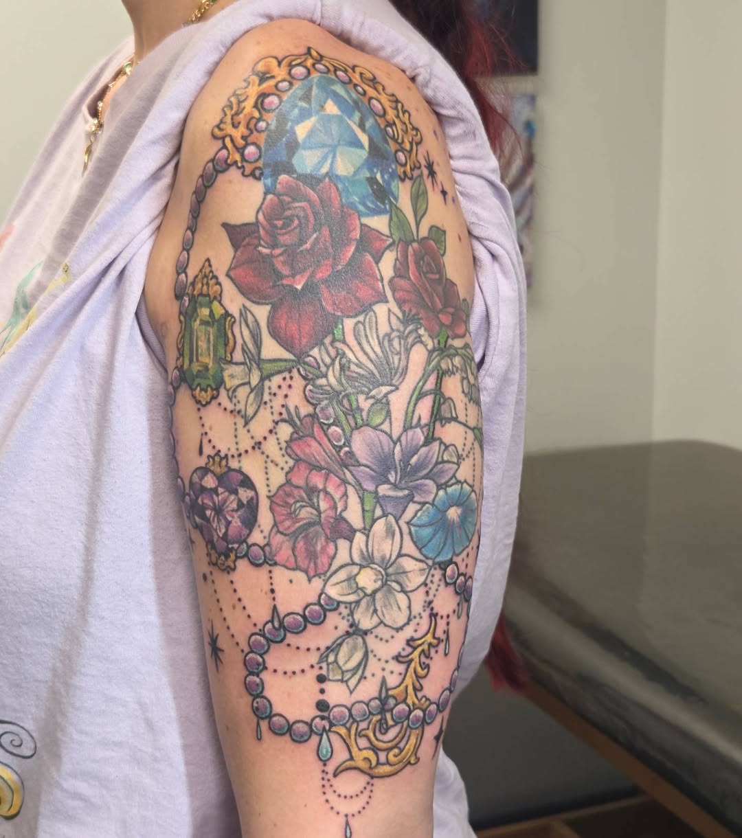Tattoo by @rinval.ink — neo_traditional, ornamental