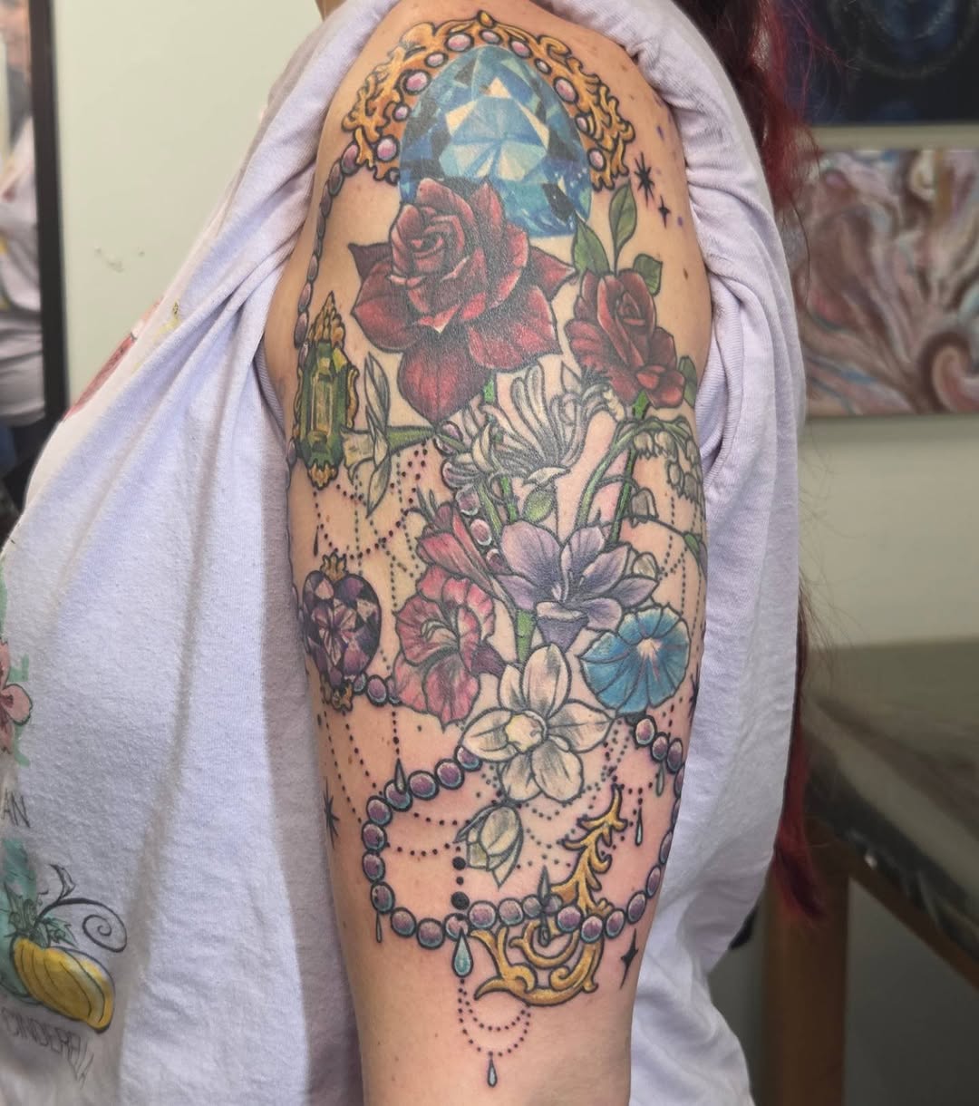 Tattoo by @rinval.ink — neo_traditional, ornamental