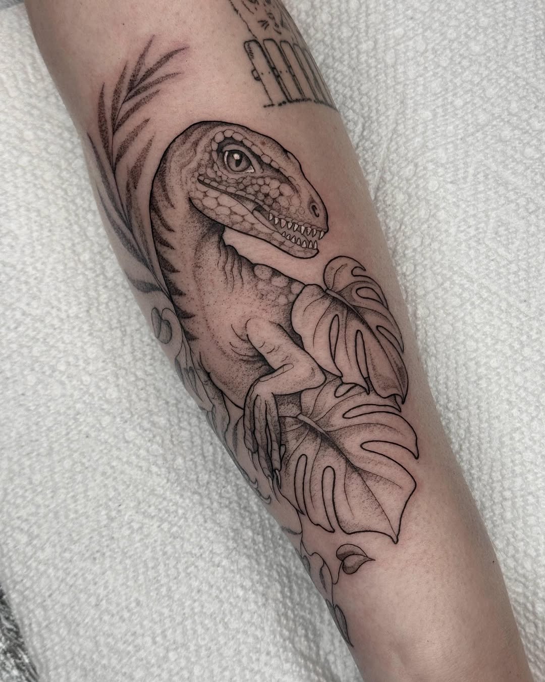Tattoo by @horsegirltats — realism, black_and_grey
