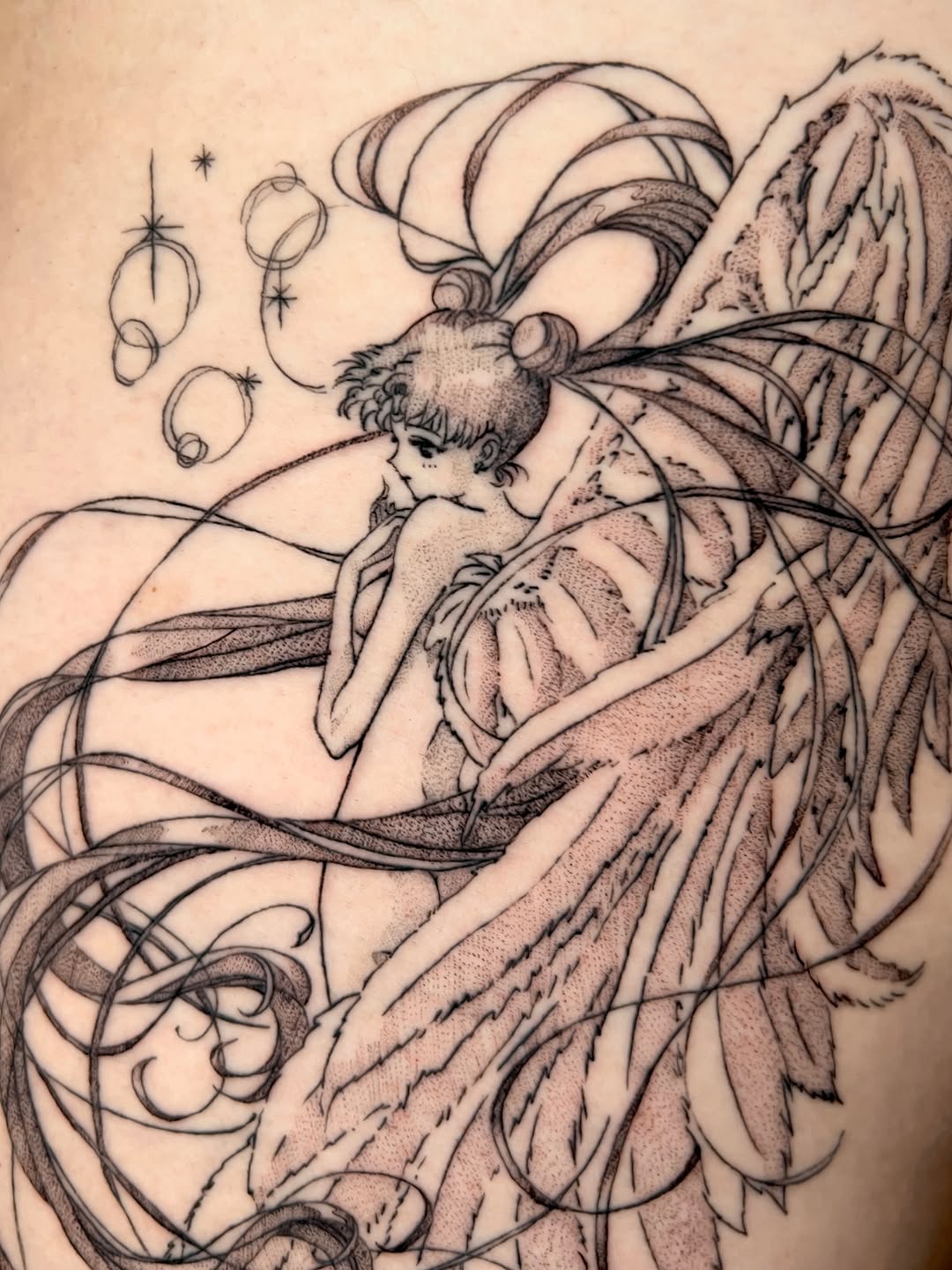 Tattoo by @bloodkimchi β dotwork
