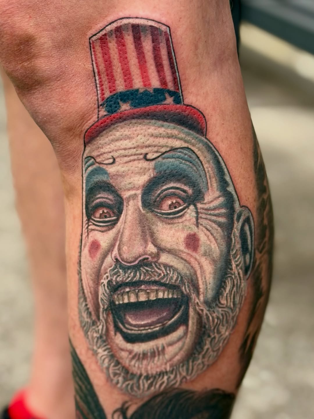 Tattoo by @lovebeavertattoo โ realism, trash_polka