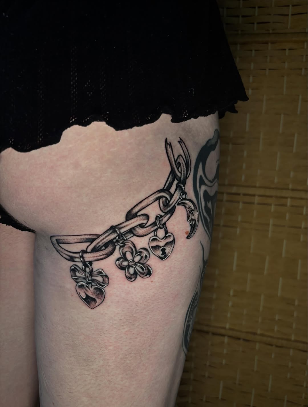 Tattoo by @jdawgdotgov โ fine_line, black_and_grey