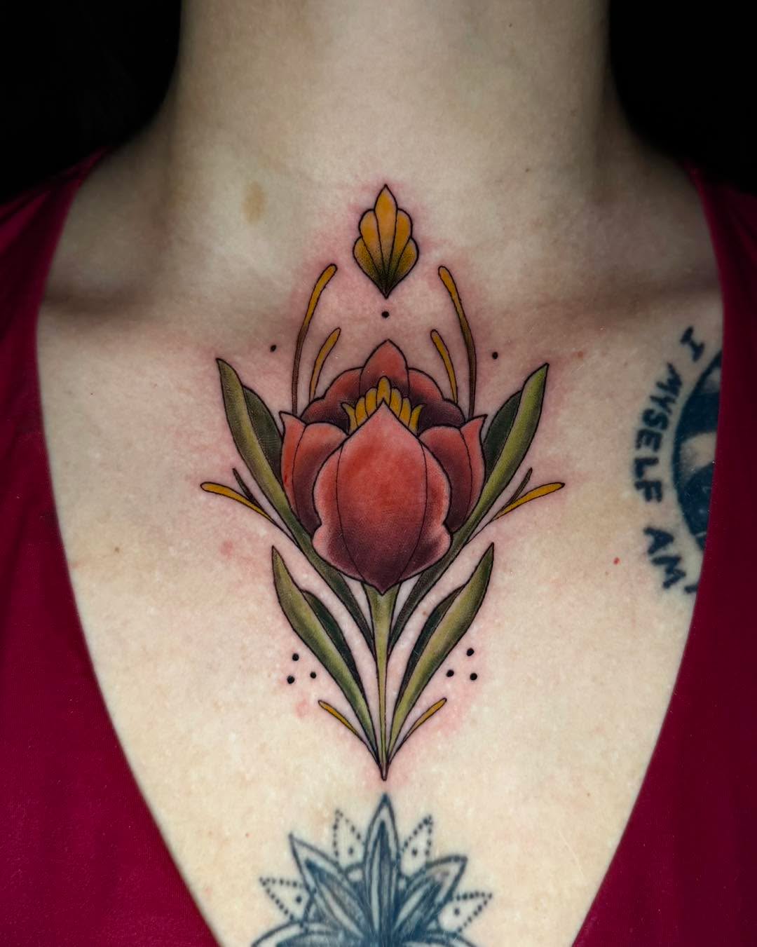 Tattoo by @tattoos_bymkr — ornamental, black_and_grey