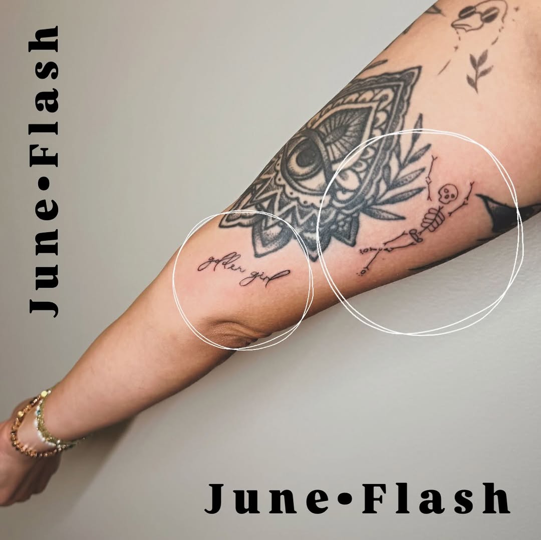 Tattoo by @aesthetically_ashlee_ — fine_line, lettering_script