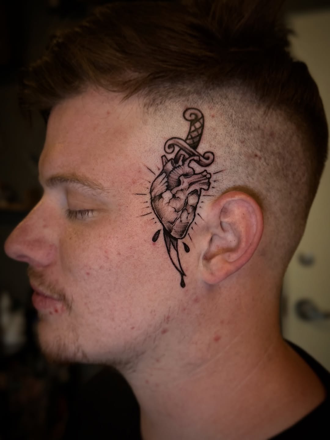 Tattoo by @desolate_tattoos — blackwork, illustrative