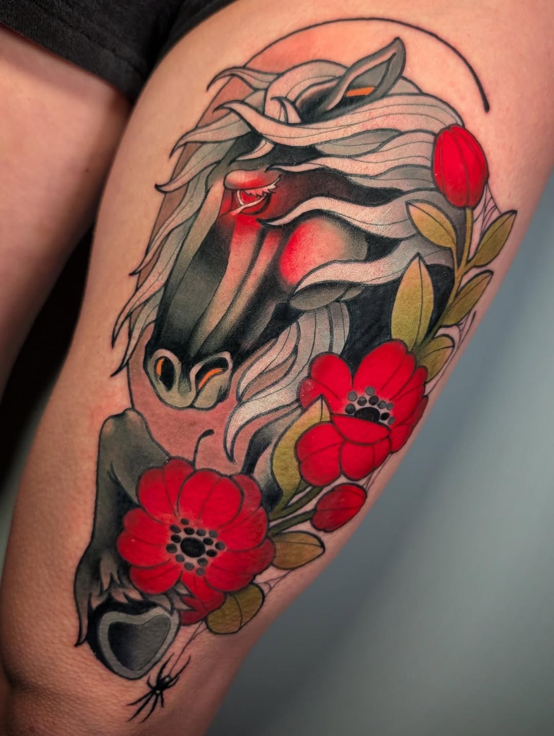 Tattoo by @ellietattoos — neo_traditional, realism