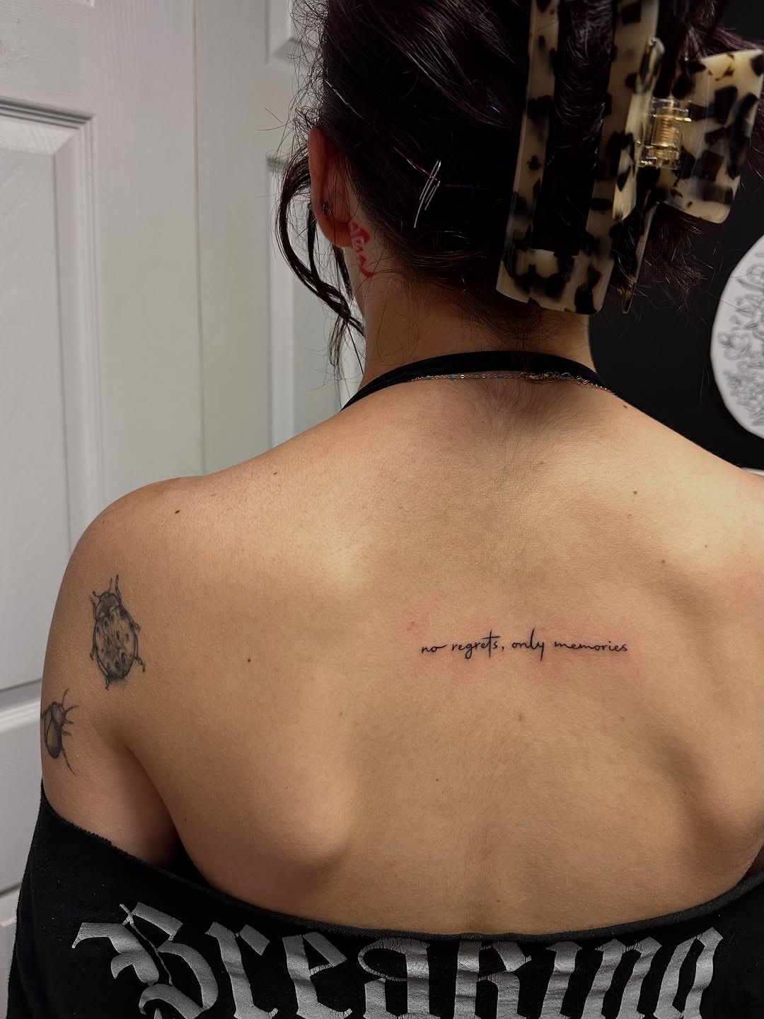 Tattoo by @jerseybloomtattoo — fine_line, lettering_script