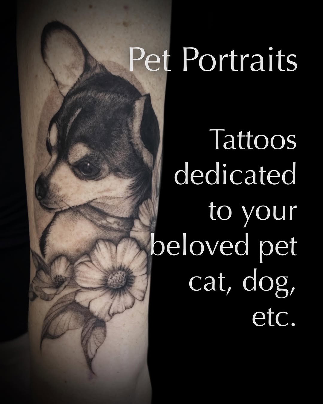 Tattoo by @jazz_rosetattoos — realism, black_and_grey