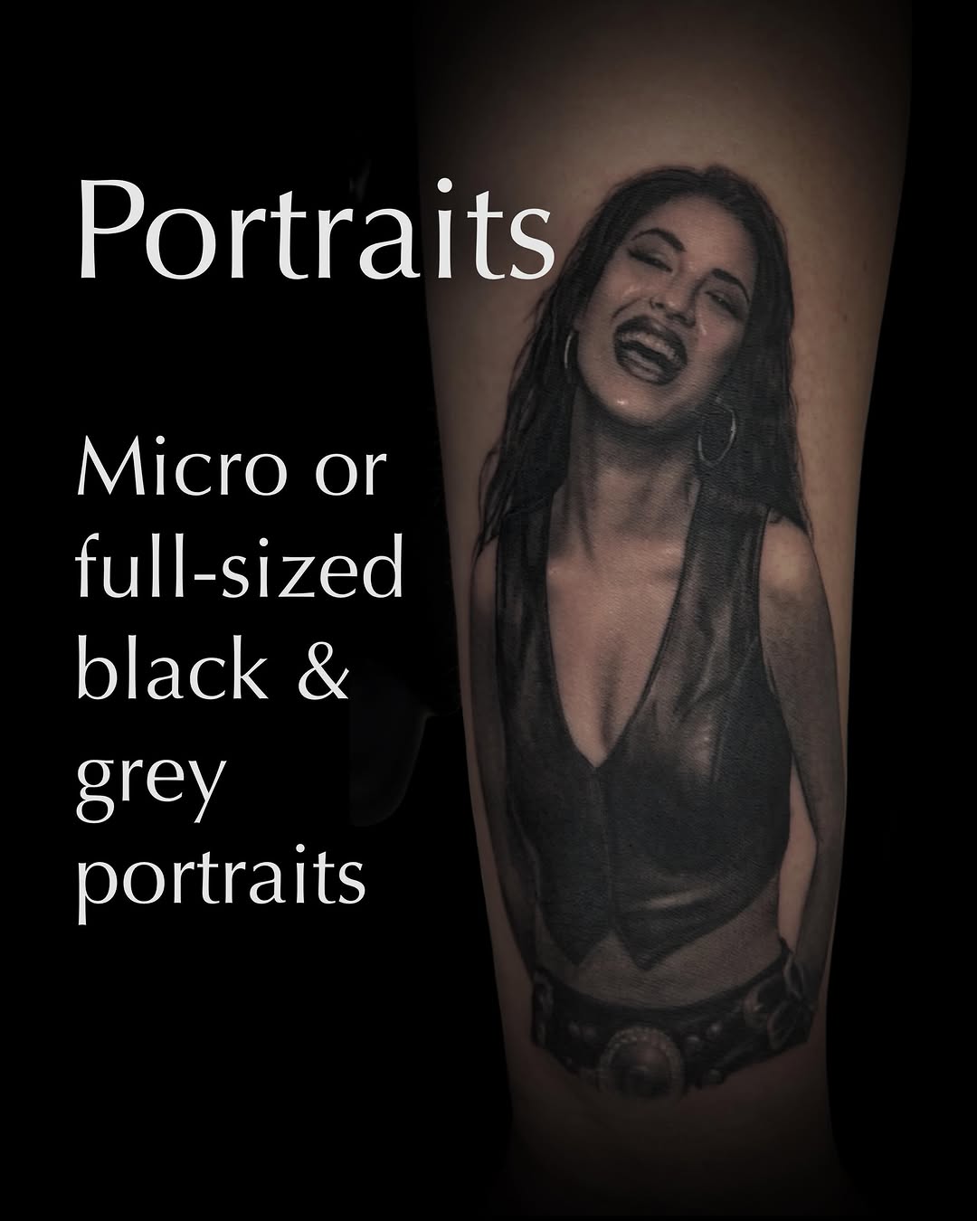 Tattoo by @jazz_rosetattoos — realism, black_and_grey