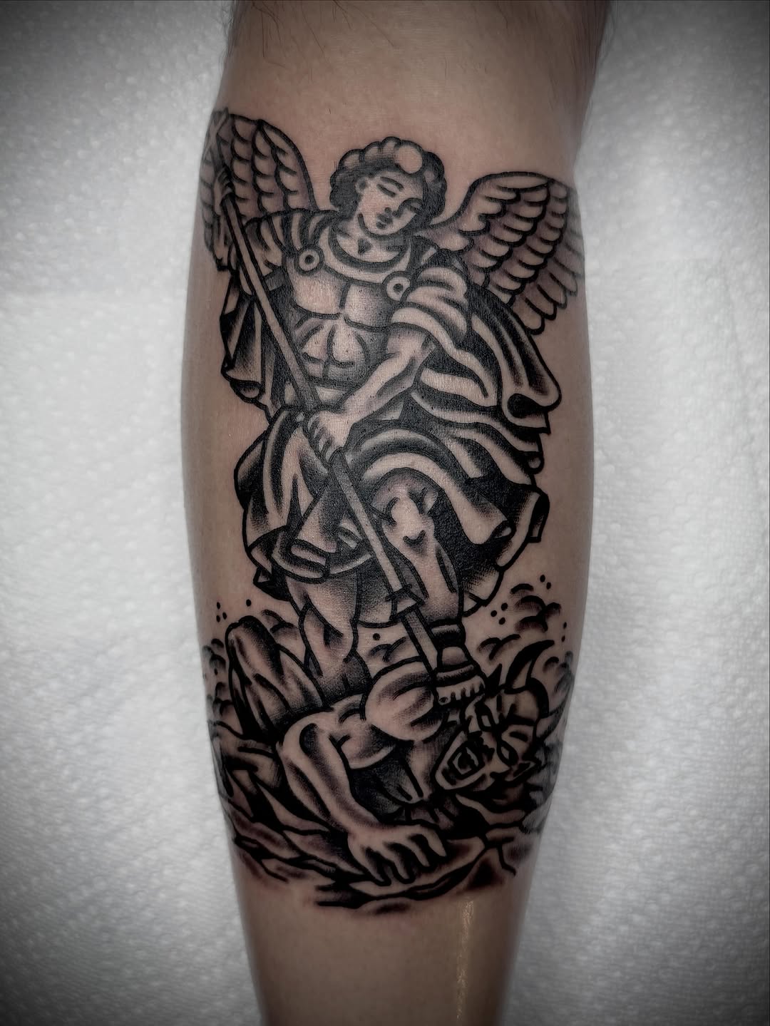 Tattoo by @tristan.bradshaw.tattooing — american_traditional, black_and_grey