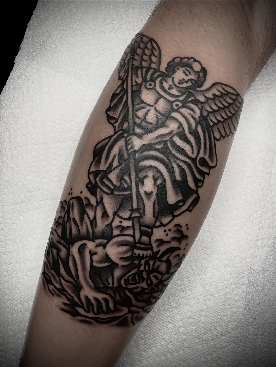 Tattoo by @tristan.bradshaw.tattooing — american_traditional, black_and_grey