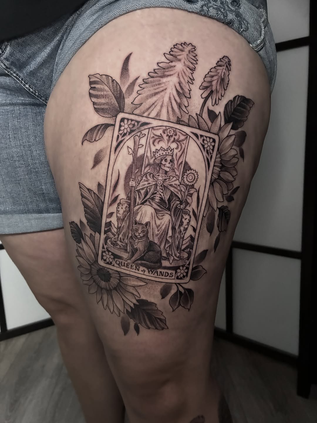 Tattoo by @cameron.morris.tattoo — black_and_grey, realism