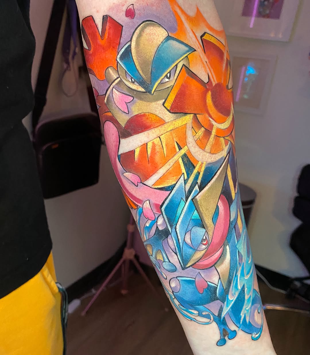 Tattoo by @amyporterart β anime, new_school
