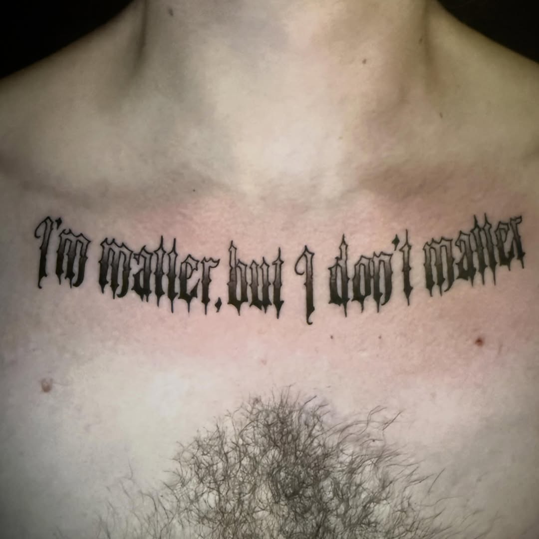 Tattoo by @paul_calhoun_jr — lettering_script