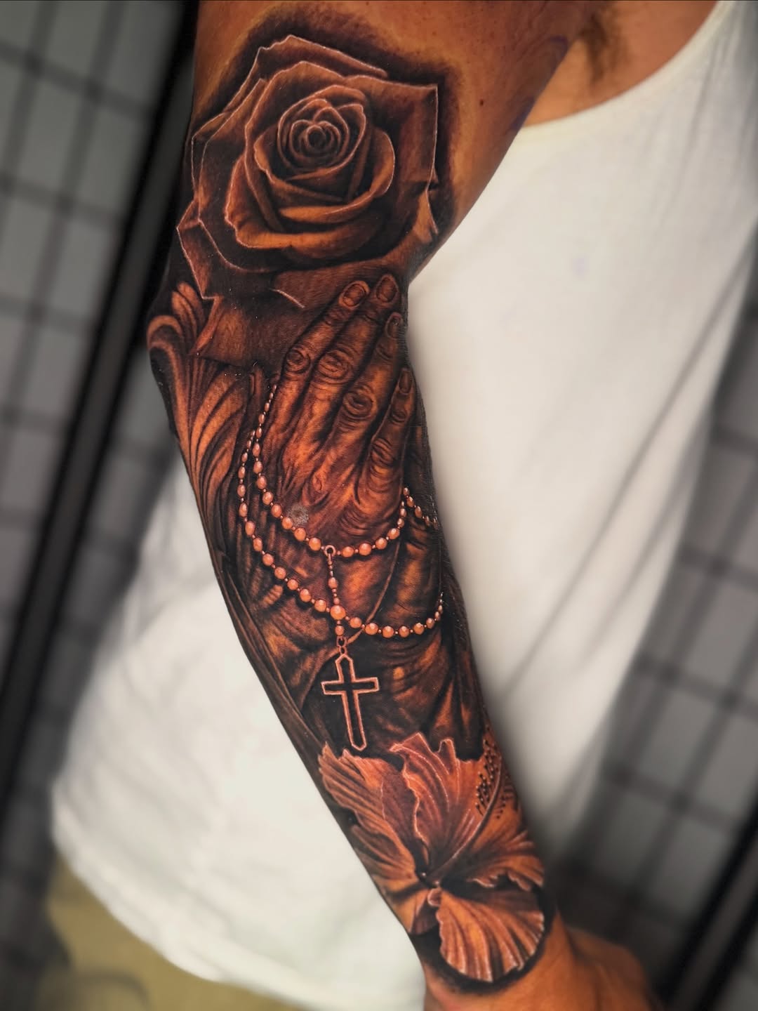 Tattoo by @freshink_tat2 — realism, black_and_grey