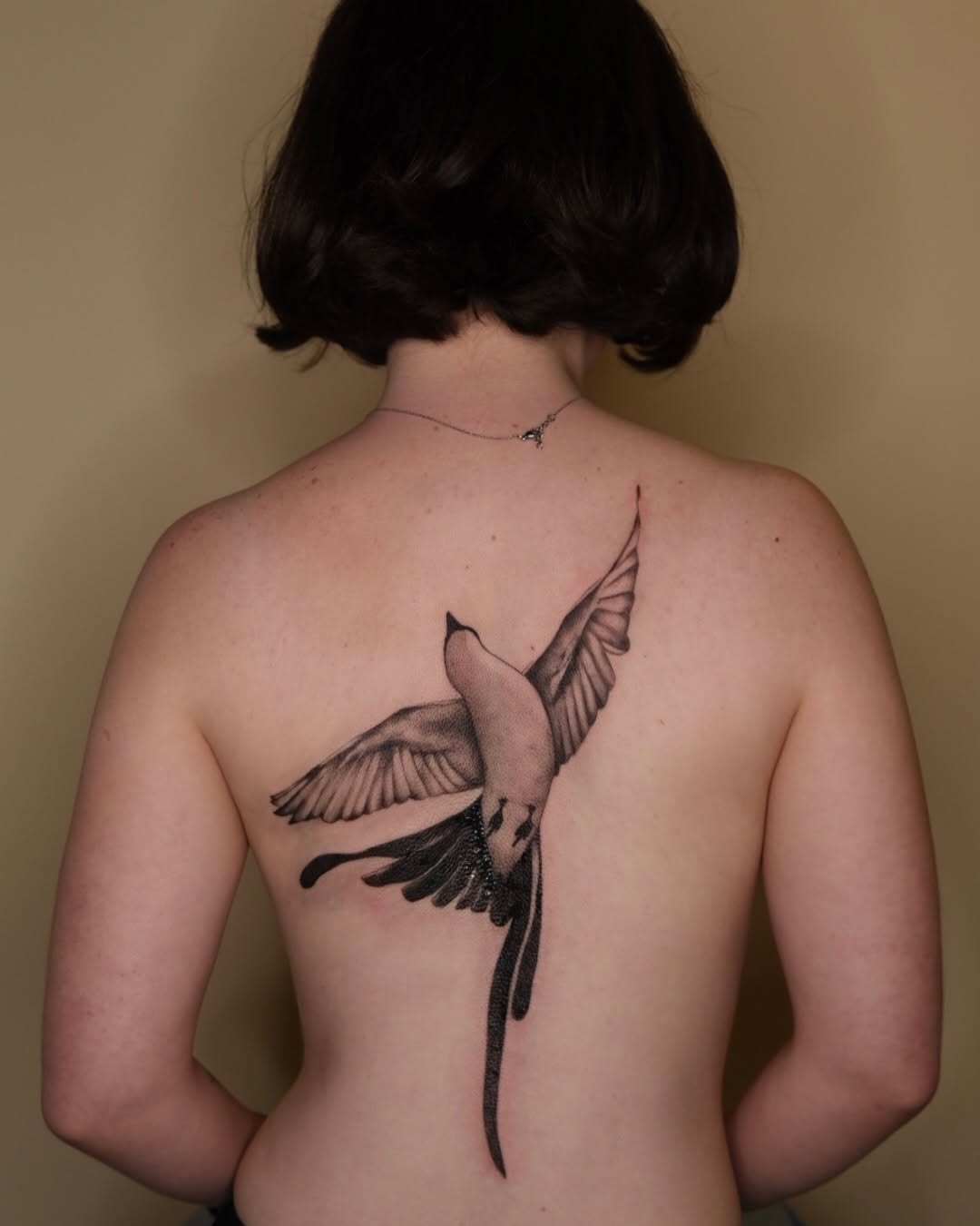 Tattoo by @slowhandstattoo — dotwork, blackwork