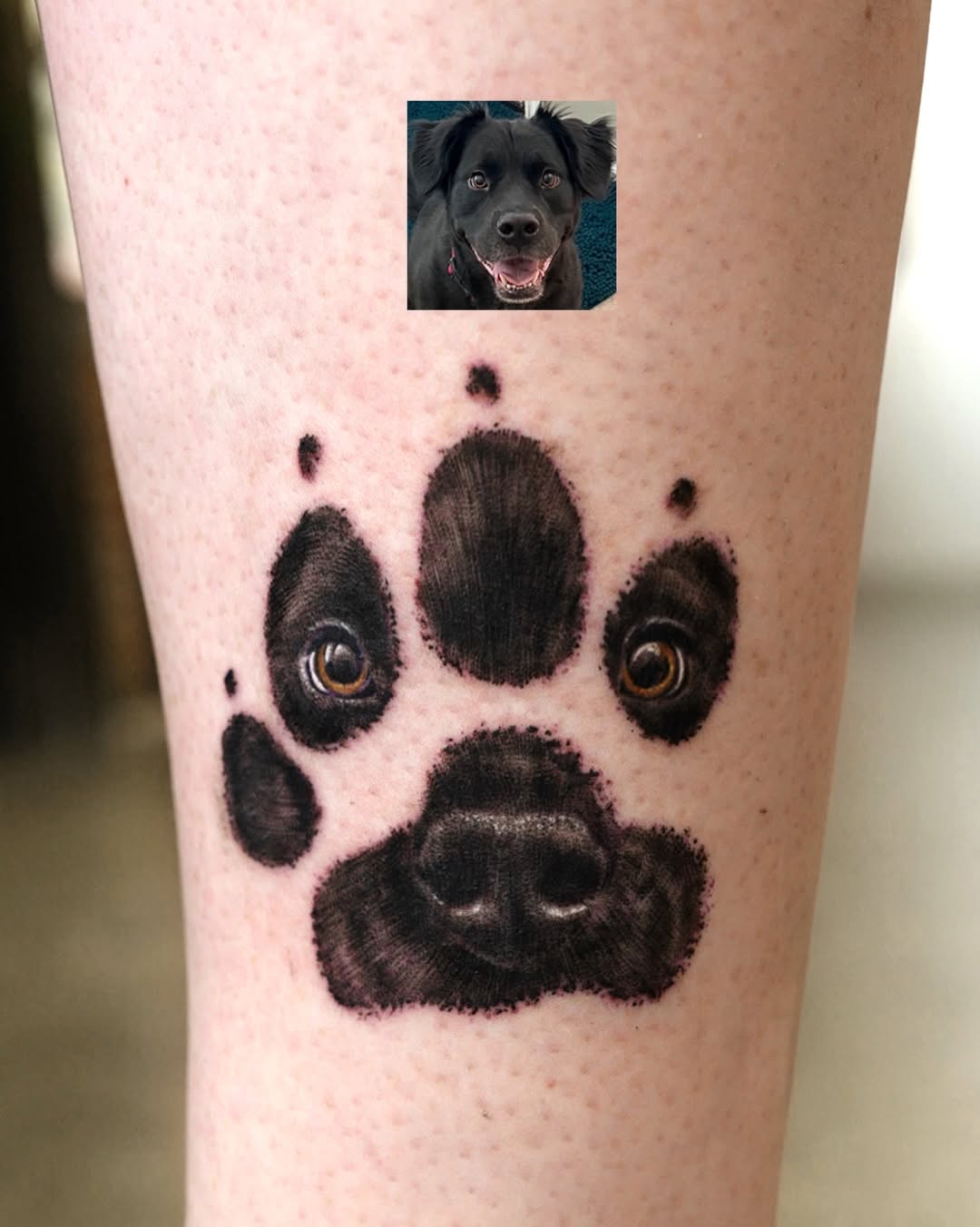 Tattoo by @tattooist_kimria — realism, black_and_grey