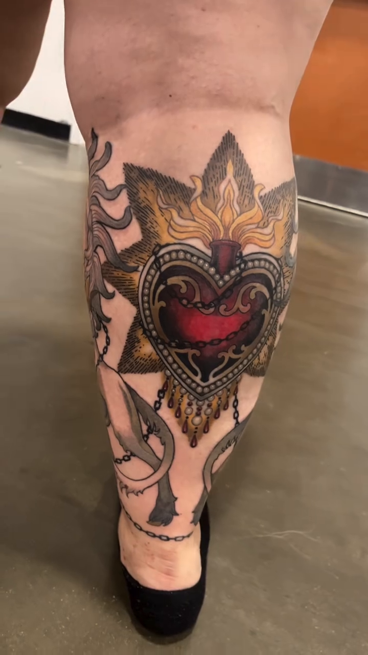 Tattoo by @betsy.ebsen.tattoos — neo_traditional, black_and_grey