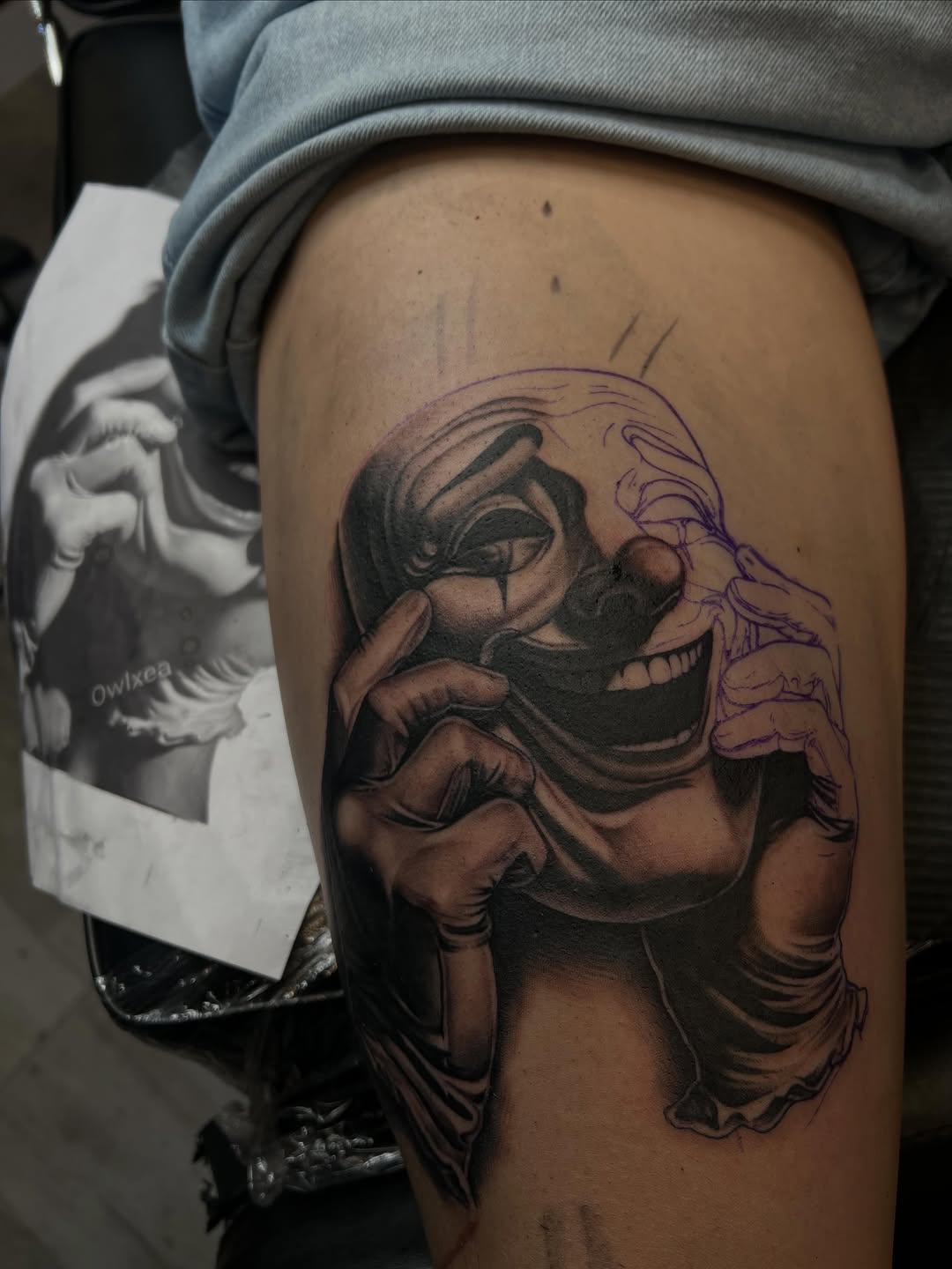Tattoo by @donhugotattoo โ realism, dark_realism