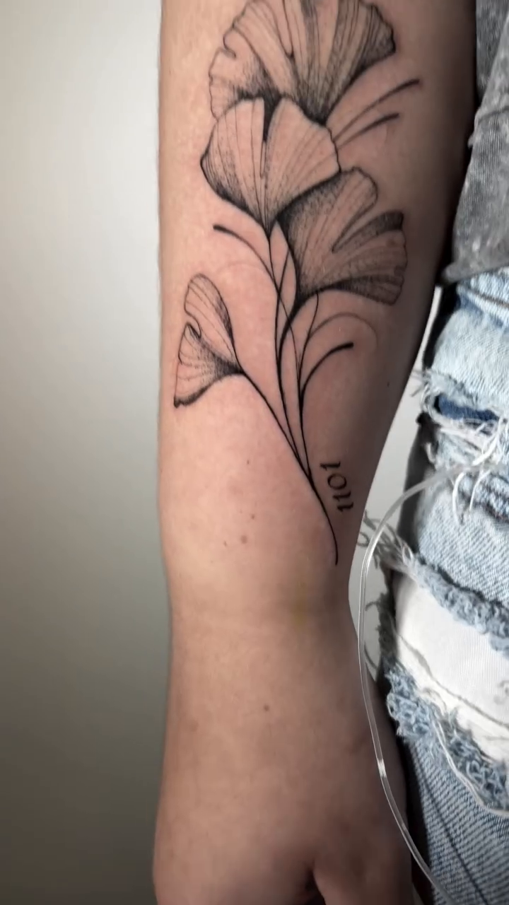 Tattoo by @brittany.beware — fine_line, black_and_grey