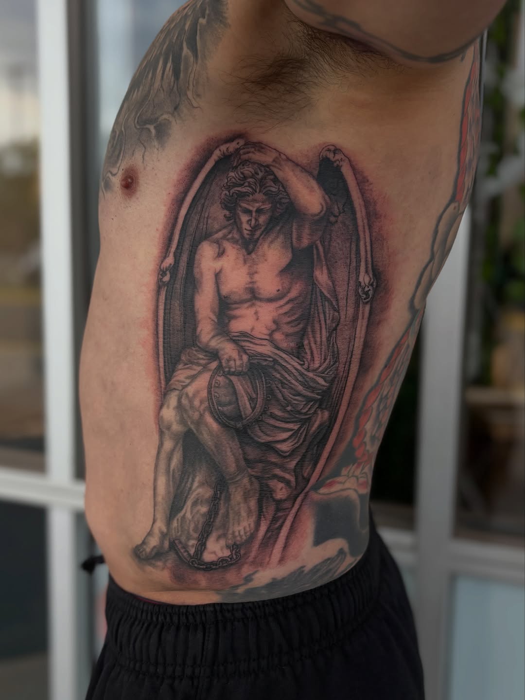 Tattoo by @tattoosbyjaiden — realism, black_and_grey