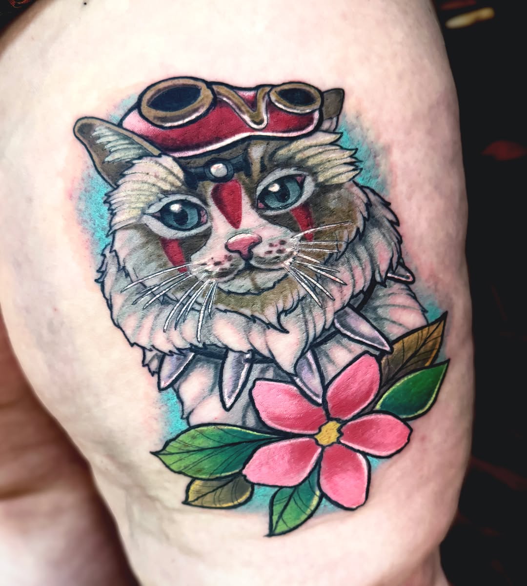 Tattoo by @kuntrevolution — new_school, anime