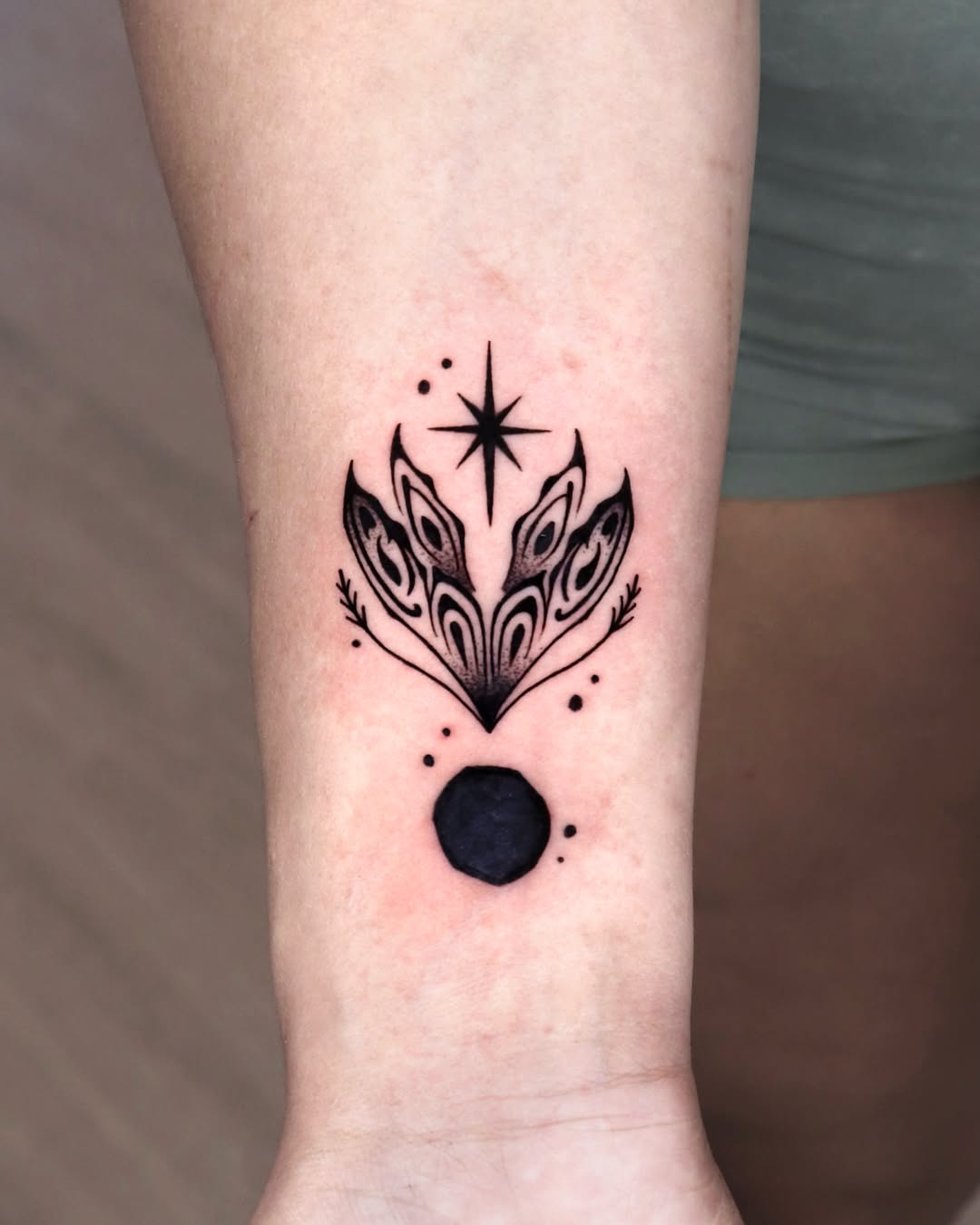 Tattoo by @bako.tattoo โ illustrative, blackwork