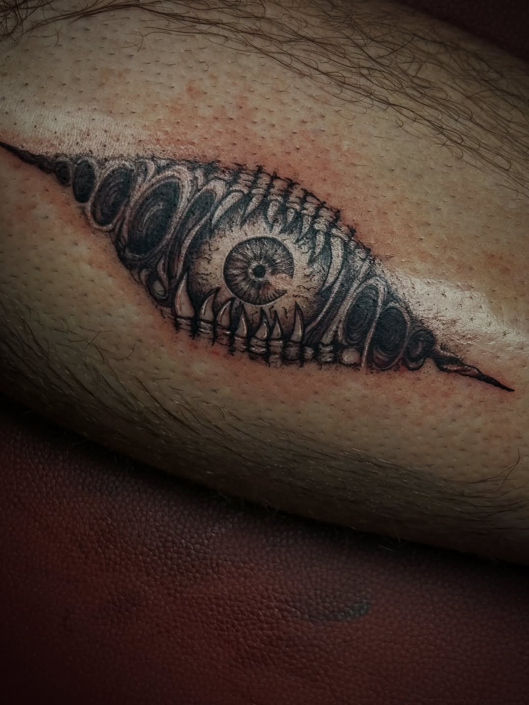 Tattoo by @acoupletattoos โ blackwork, illustrative